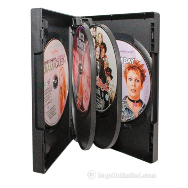 VERSAPak� 6 DVD Case - BLACK Case a